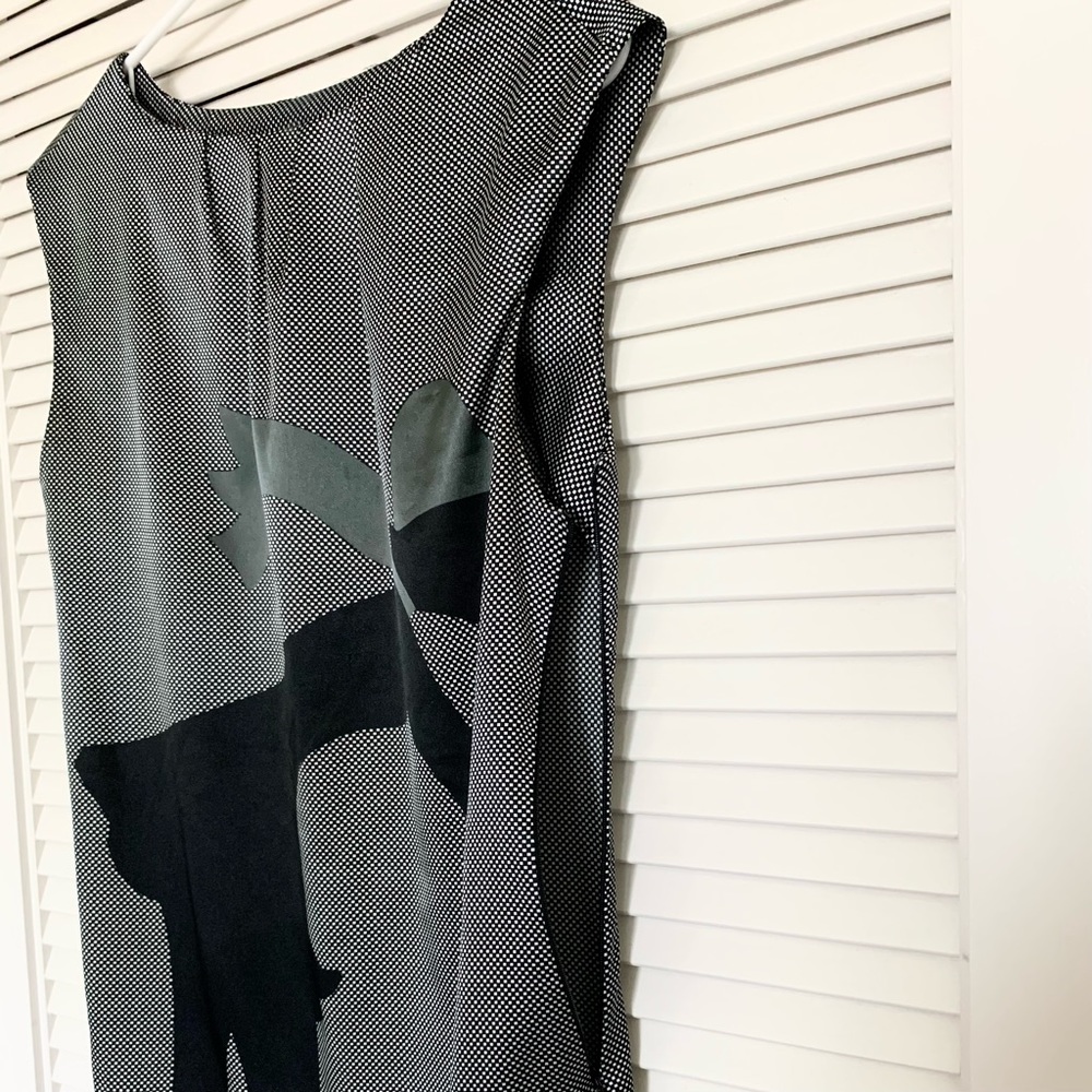 Zara French Girl Satiny Shift Dress - Picture 4 of 4